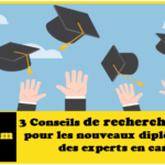 3 Conseils de recherche d'emploi pour les nouveaux diplômés, selon des experts en carrière
