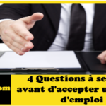 4 questions à se poser avant d'accepter une offre d'emploi