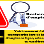 Comment éviter les escroqueries lors de la recherche d'emploi en ligne, selon des experts en carrières