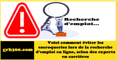 Comment éviter les escroqueries lors de la recherche d'emploi en ligne, selon des experts en carrières